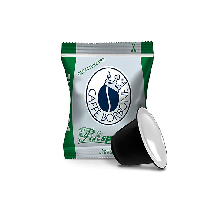 Capsule Caffè Borbone compatibili Nespresso, Respresso miscela Dek