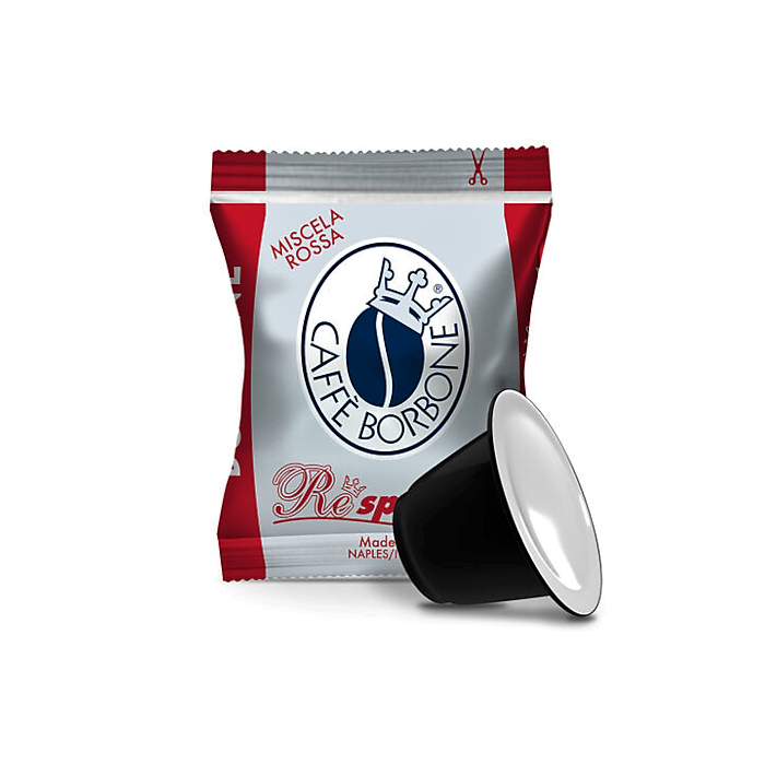 Capsule Caffè Borbone compatibili Nespresso, Respresso miscela Rossa