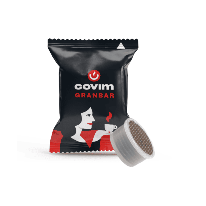 Capsule Caffè Covim Compatibili Lavazza Espresso Point, miscela Gran Bar