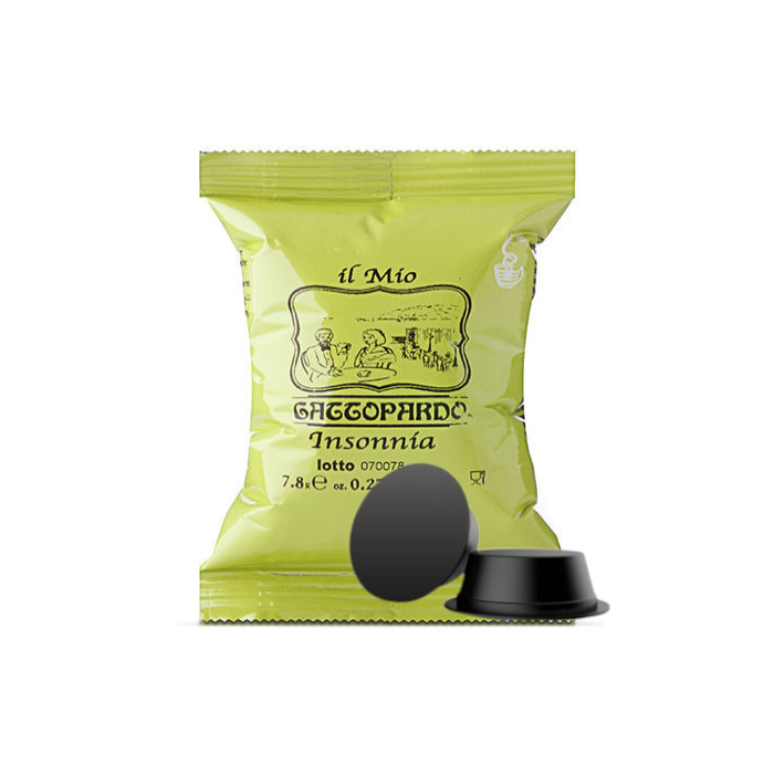 Capsule Gattopardo Compatibili Lavazza A Modo Mio, miscela Insonnia