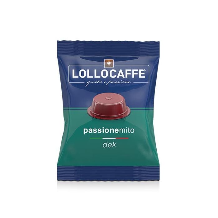 Capsule Lollo Caffè Compatibili con A Modo Mio, miscela Decaffeinata