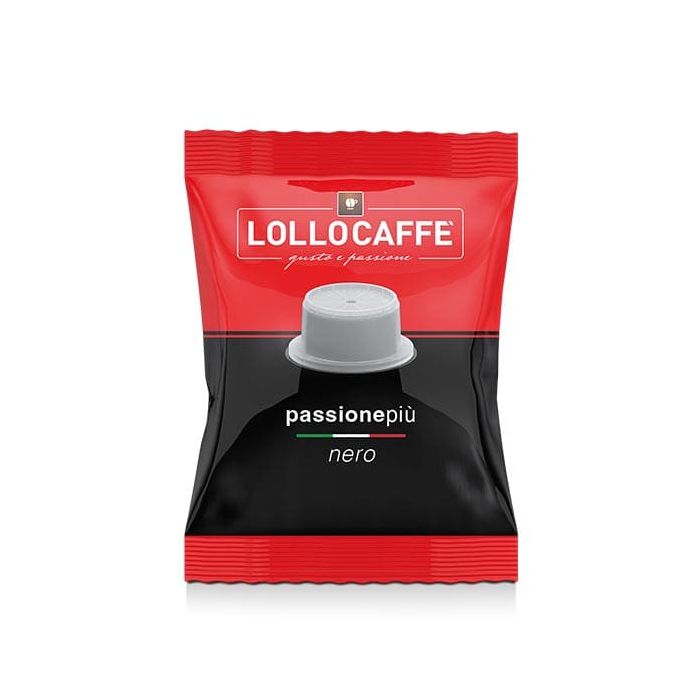Capsule Lollo Caffè Compatibili Uno System, miscela Nera