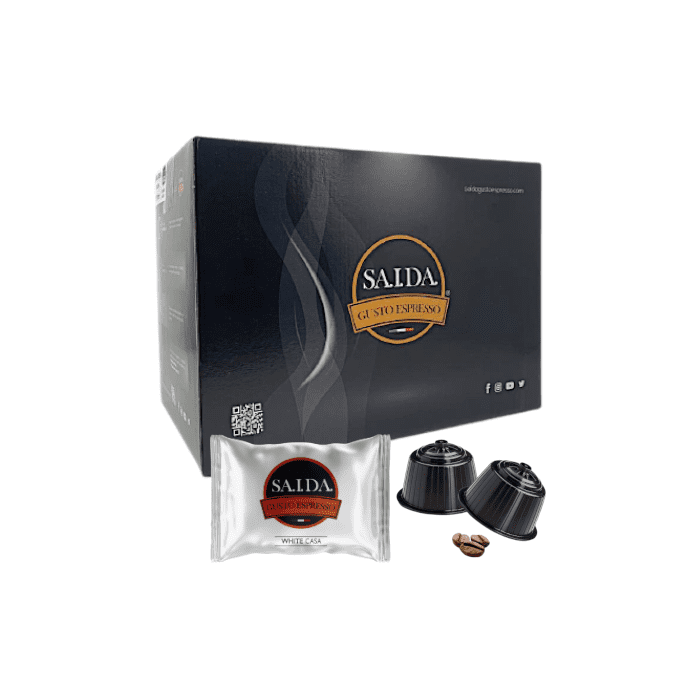Capsule Saida Gusto Espresso Compatibili Dolce Gusto, Miscela White Casa