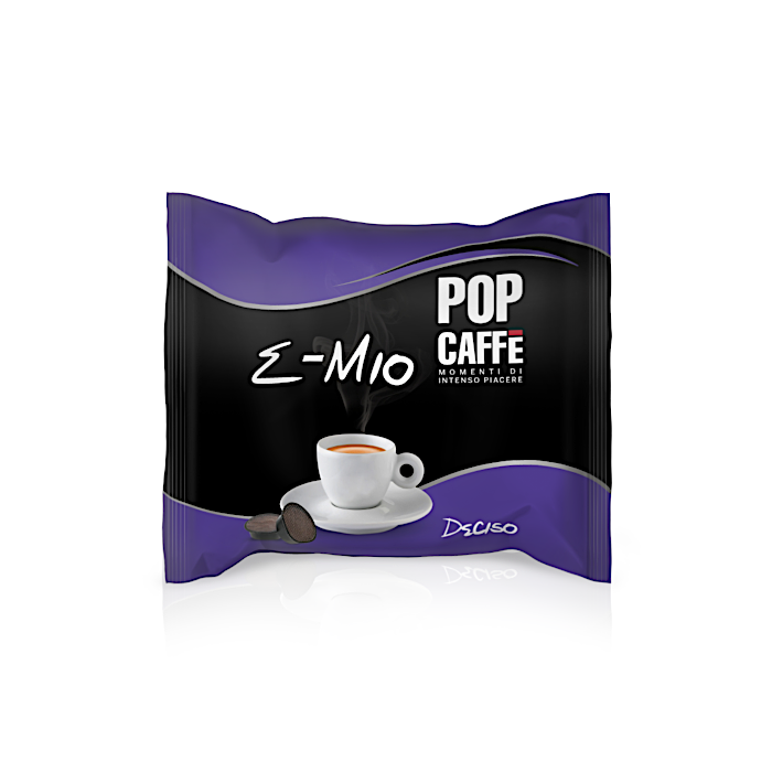 Capsule Pop Caffè Compatibili A Modo Mio, E-Mio Deciso