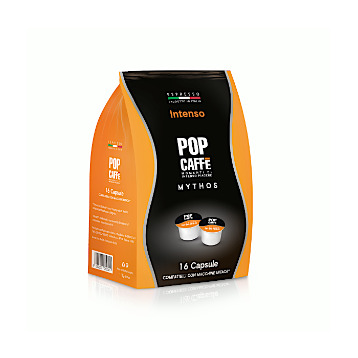Capsule Pop Caffè Compatibili con Mitaca, Mythos Intenso