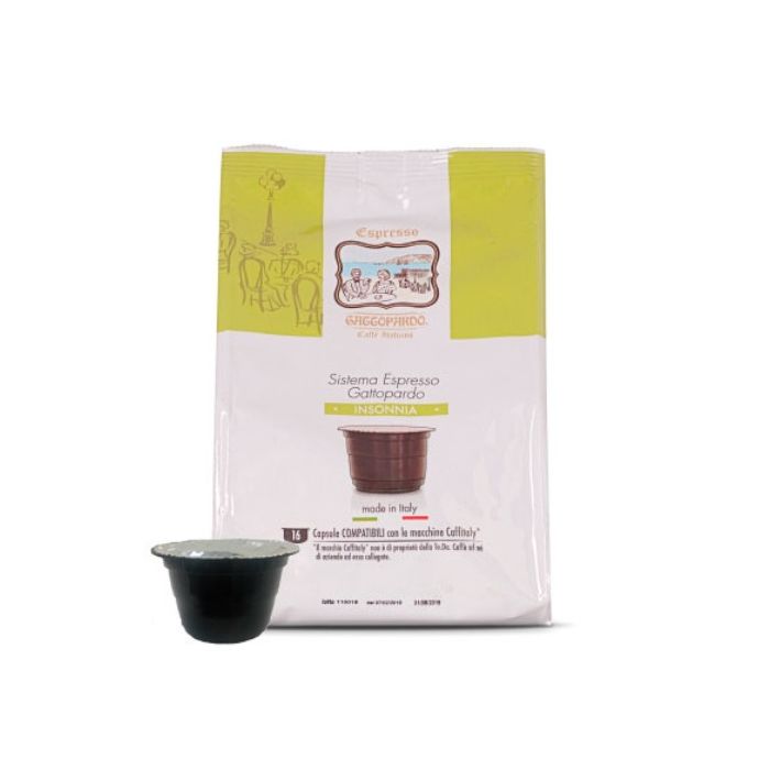 Capsule Toda Caffè Compatibili con Caffitaly, miscela Insonnia