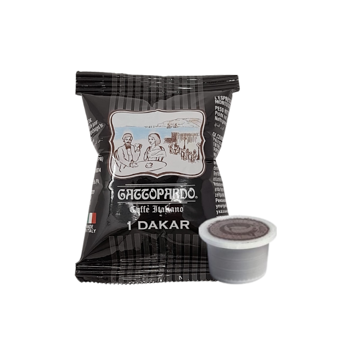 Capsule Toda Caffè Compatibili con Uno System, miscela Dakar