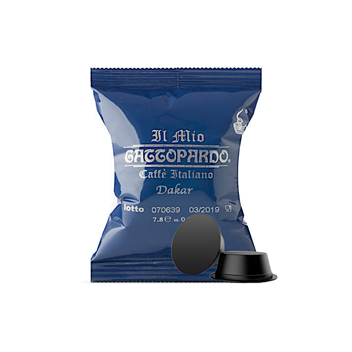 Capsule Gattopardo Compatibili Lavazza A Modo Mio, miscela Dakar