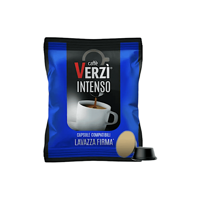 Capsule Verzì Caffè Compatibili con Lavazza Firma, aroma Intenso
