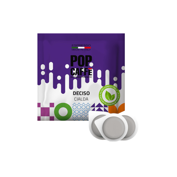 Cialda ESE 44mm Pop Caffè Miscela Deciso