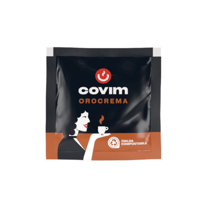 Cialde Caffè Covim, miscela Oro Crema formato Ese 44