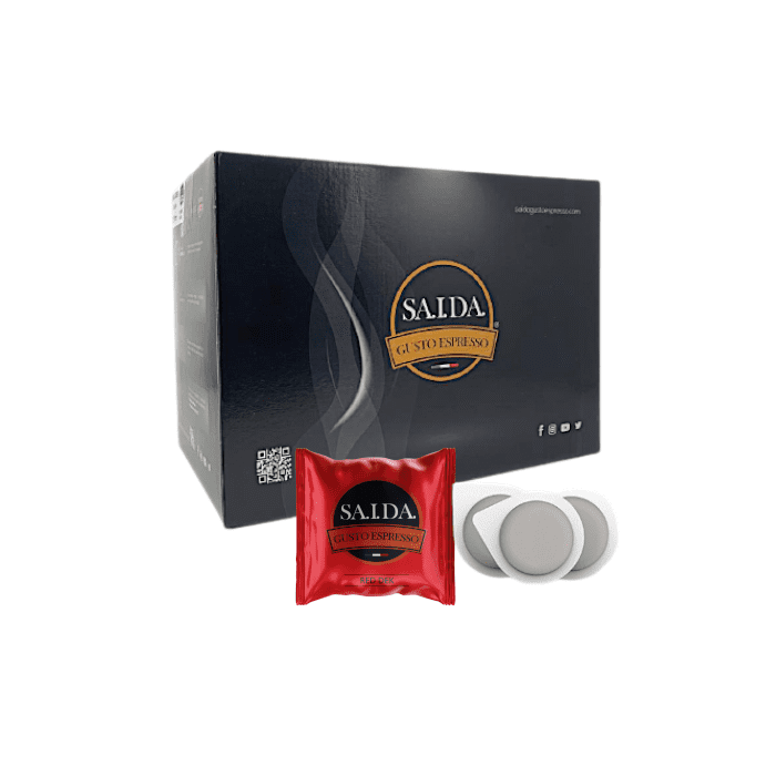 Cialde Saida Gusto Espresso, formato ESE 44, miscela Red Dek