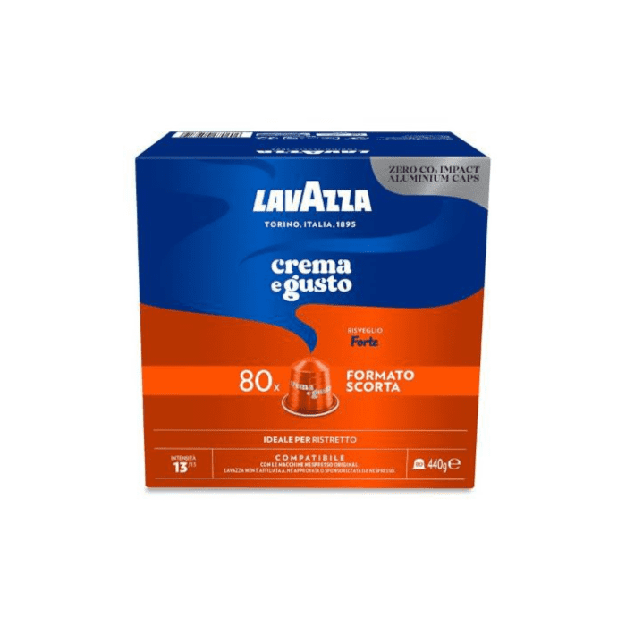 Capsule Lavazza Compatibili Nespresso Original, Crema e Gusto Forte