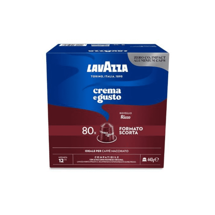 Capsule Lavazza Compatibili Nespresso Original, Crema e Gusto Ricco