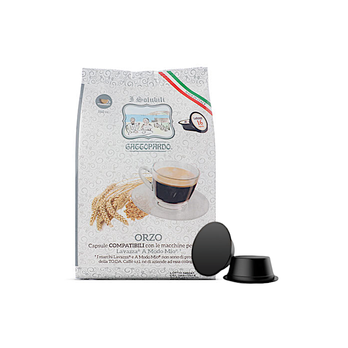 Espresso d'orzo in Capsule Gattopardo Compatibili A Modo Mio