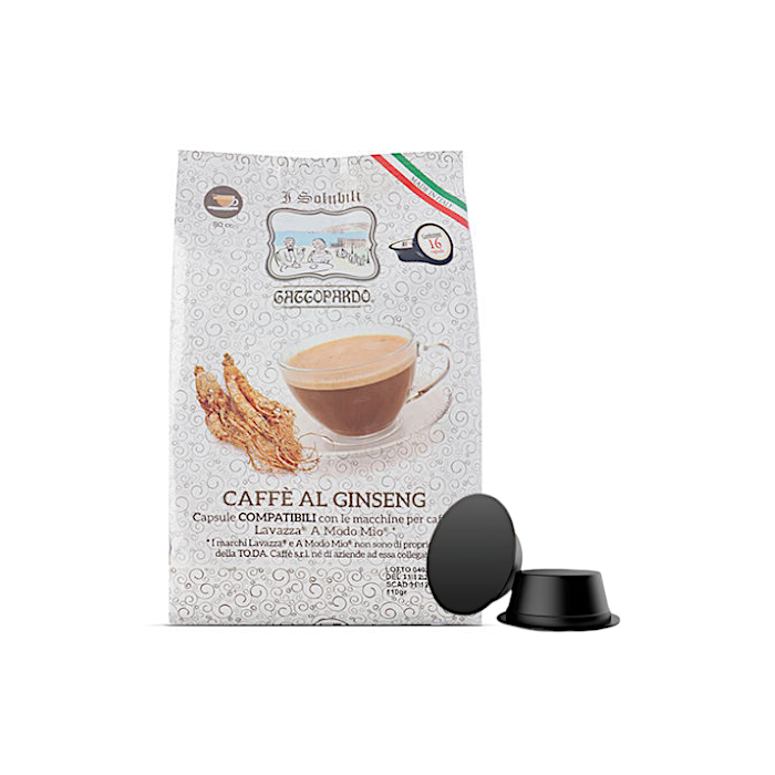 Ginseng Solubile in Capsule Gattopardo Compatibili A Modo Mio