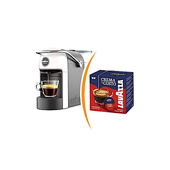 Macchina Caffè Lavazza A Modo Mio Jolie + 36 capsule Crema e Gusto