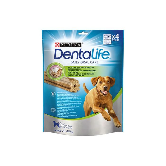 Purina Dentalife Snack Cane per l'Igiene Orale - Taglia Large - 115 Gr