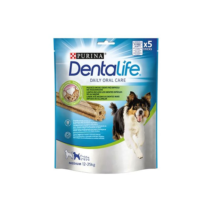 Purina Dentalife Snack Cane per l'Igiene Orale - Taglia Medium - 115 Gr