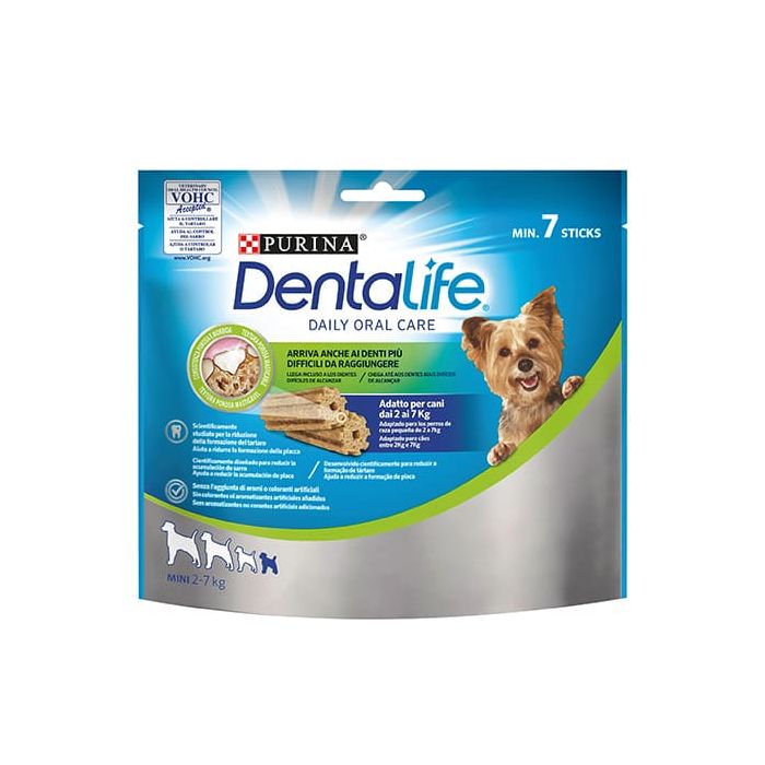 Purina Dentalife Snack Cane per l'Igiene Orale - Taglia Mini - 69 Gr